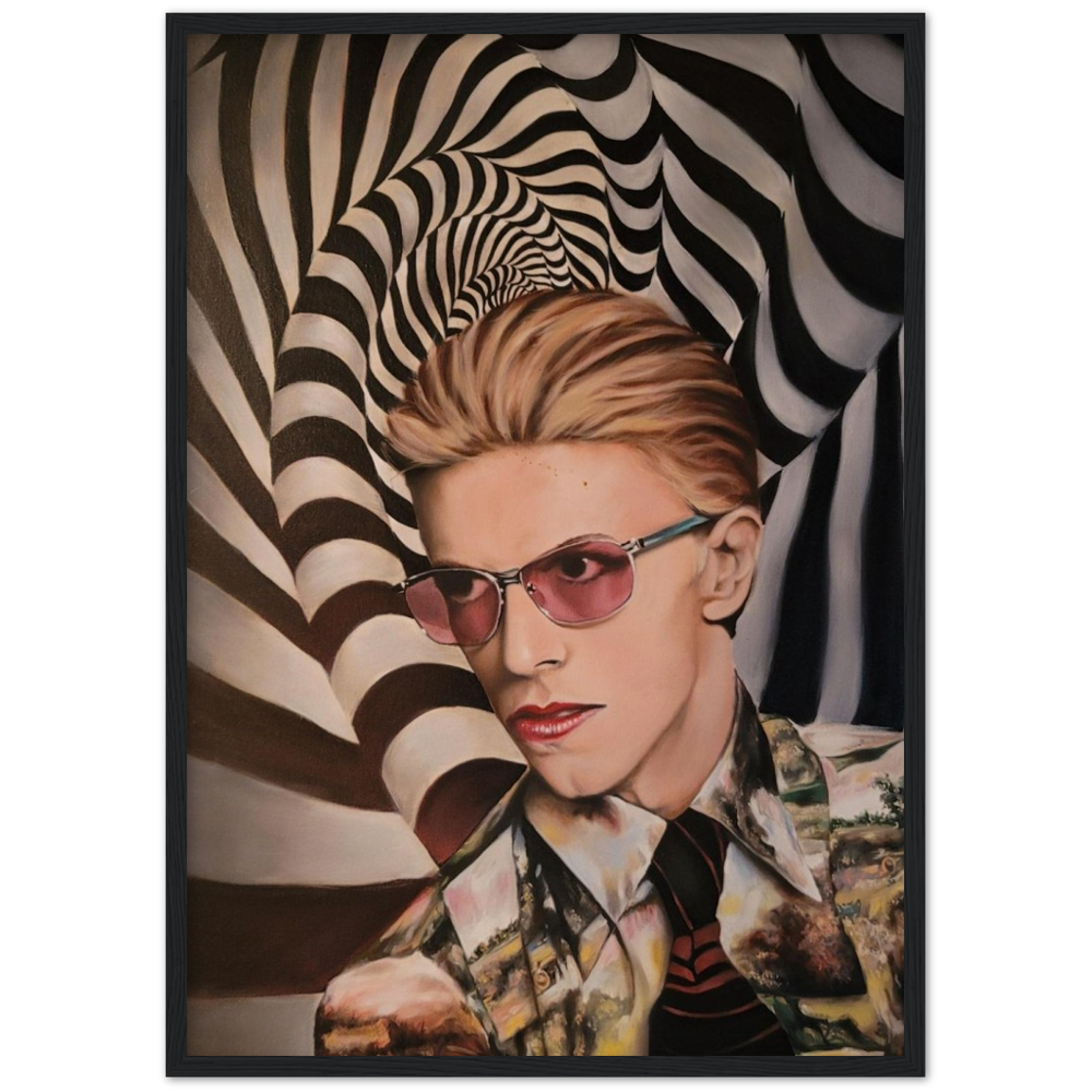 Mind of Bowie Archival Matte Paper Wooden Framed Poster