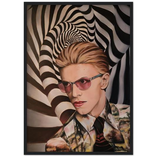 Mind of Bowie Archival Matte Paper Wooden Framed Poster